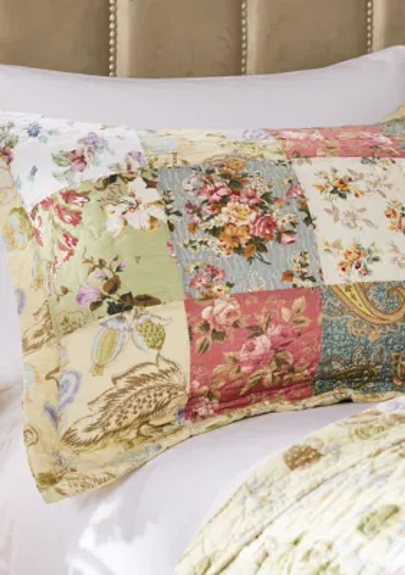 Blooming Prairie Quilt and Pillow Sham Set