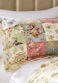 Blooming Prairie Quilt and Pillow Sham Set
