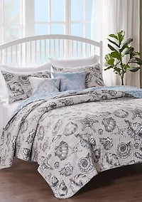 Cruz Quilt and Pillow Sham Set