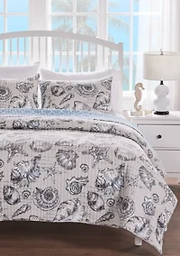 Cruz Quilt and Pillow Sham Set