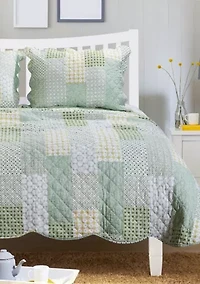 Juniper Quilt and Pillow Sham Set