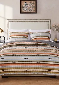 Painted Desert Quilt and Pillow Sham Set