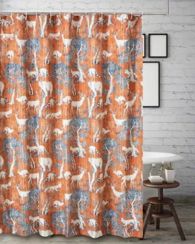 Menagerie Bath Shower Curtain