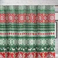 Fair Isle Bath Shower Curtain