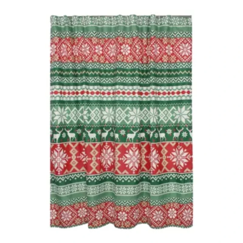 Fair Isle Bath Shower Curtain
