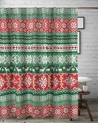Fair Isle Bath Shower Curtain