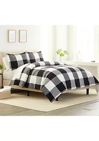 Buffalo Check Three Piece Comforter Set