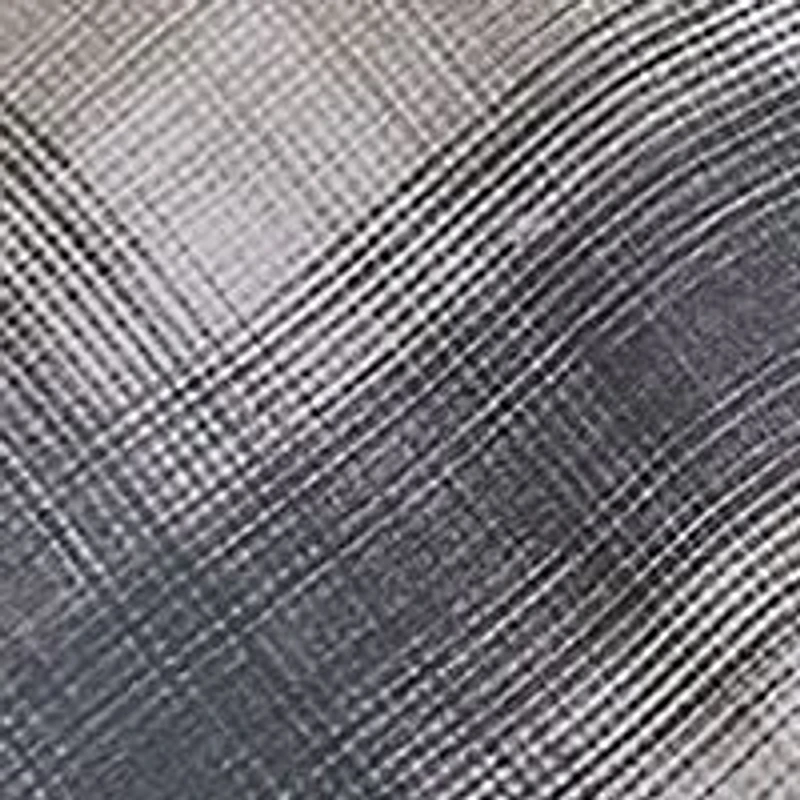 Gray Plaid Comforter Set