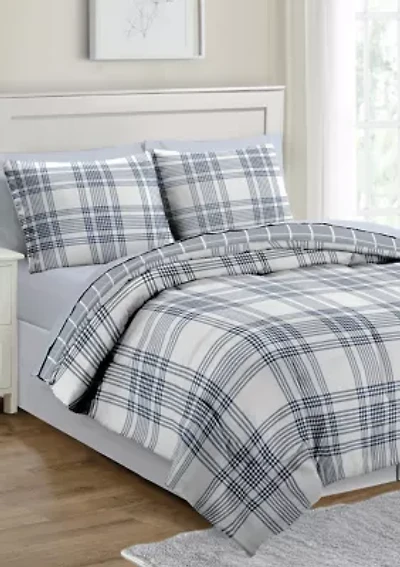 Jefferson Plaid Comforter Set