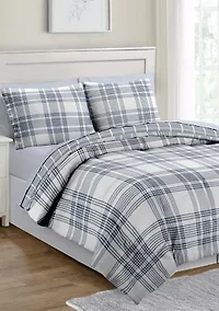 Jefferson Plaid Comforter Set