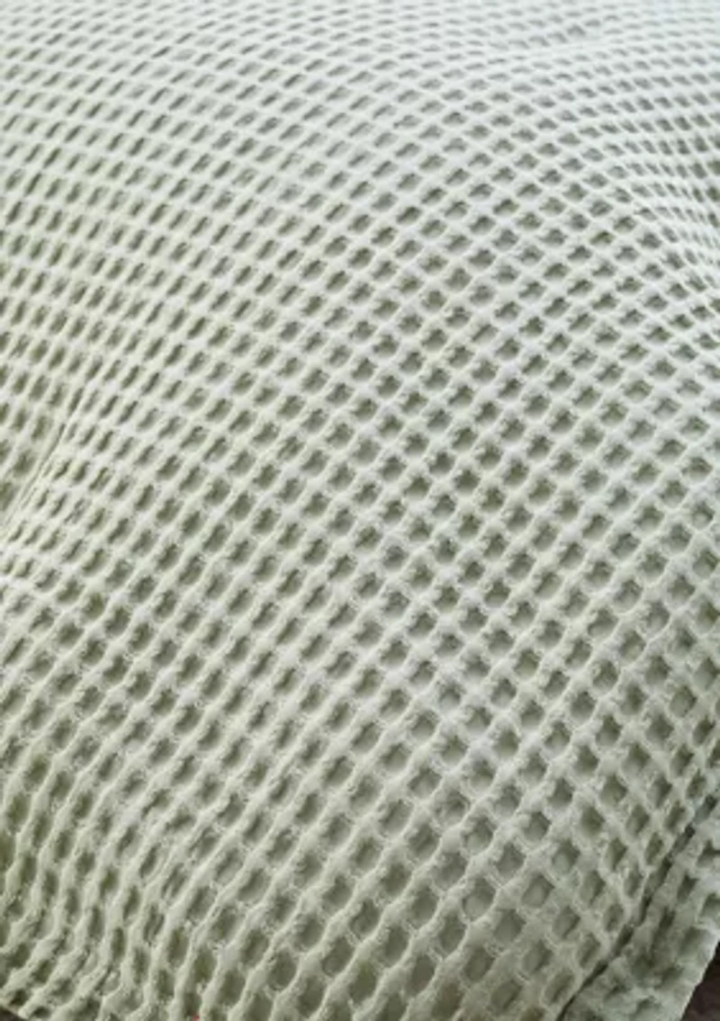 Waffle Weave Comforter Set