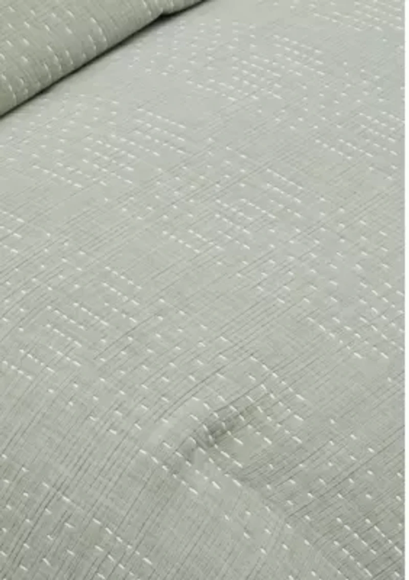 Jacquard Stripe Comforter Set