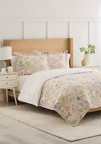 Floral Print Comforter Set