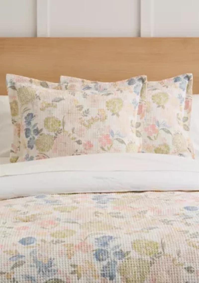 Floral Print Comforter Set