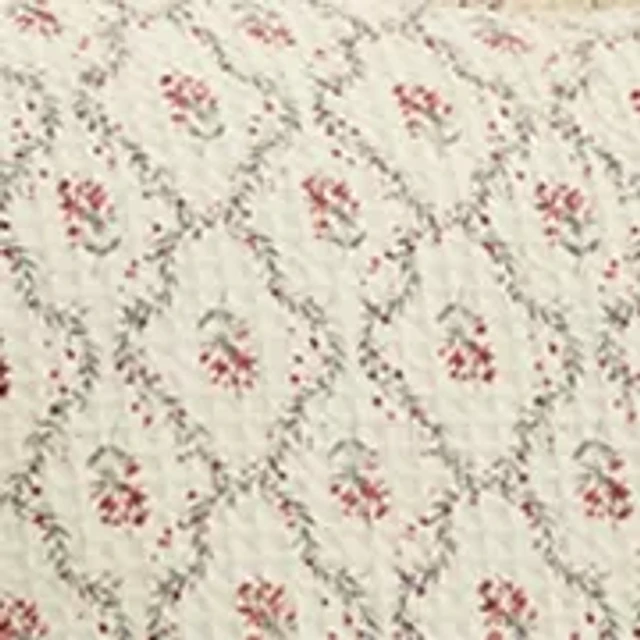 Waffle Knit Print Comforter Set