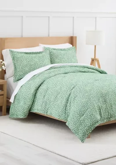 Dot Printed Quilted Set