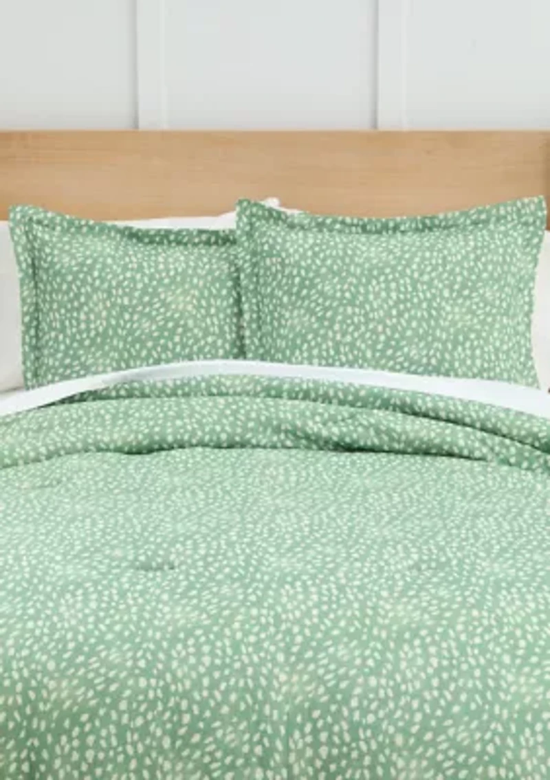 Dot Printed Quilted Set