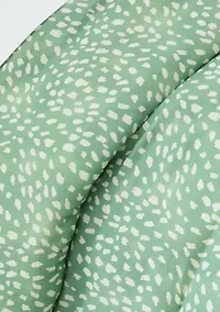 Dot Printed Quilted Set