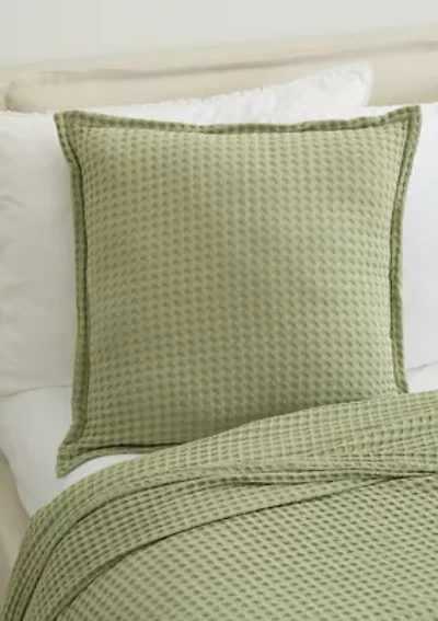 Waffle Euro Pillow
