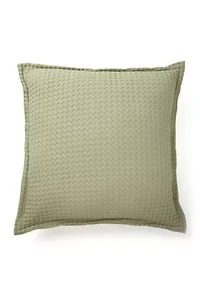 Waffle Euro Pillow