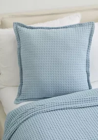 Waffle Euro Pillow