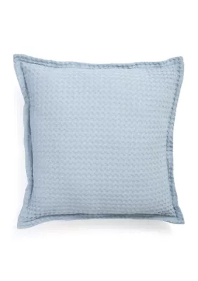 Waffle Euro Pillow