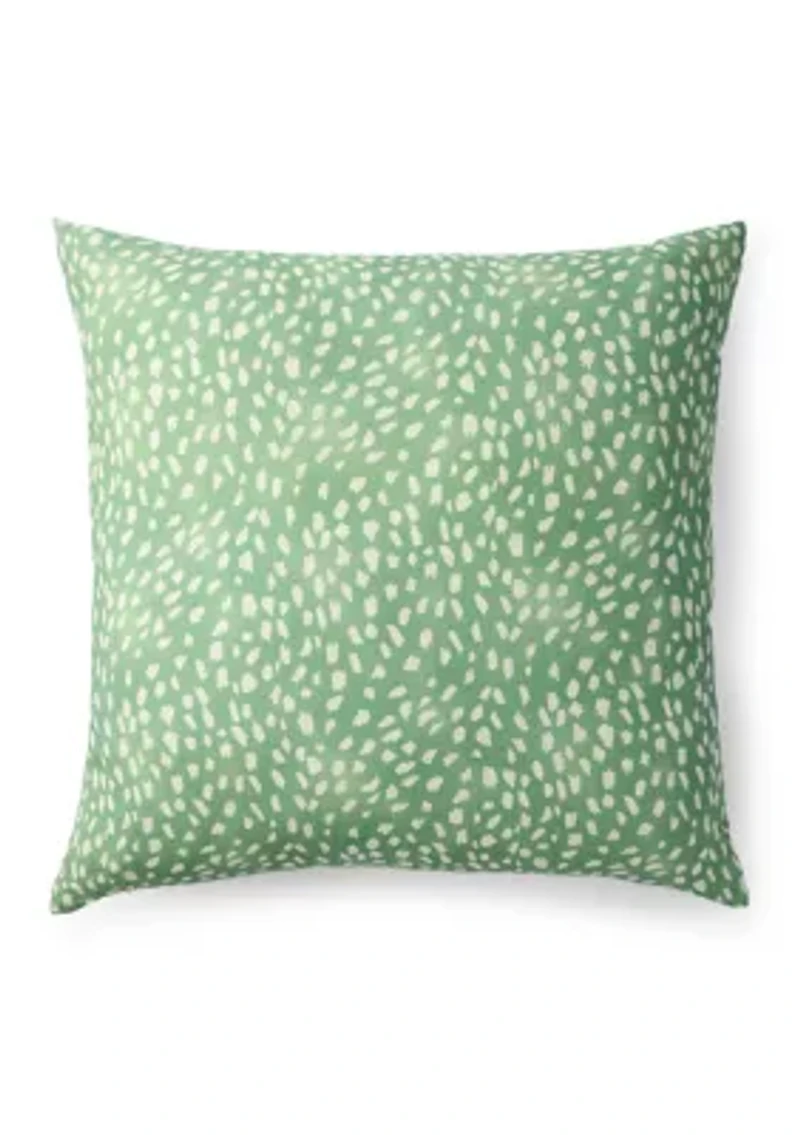 Dot Printed Filled Euro Pillow
