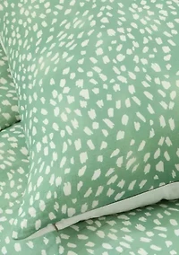 Dot Printed Filled Euro Pillow