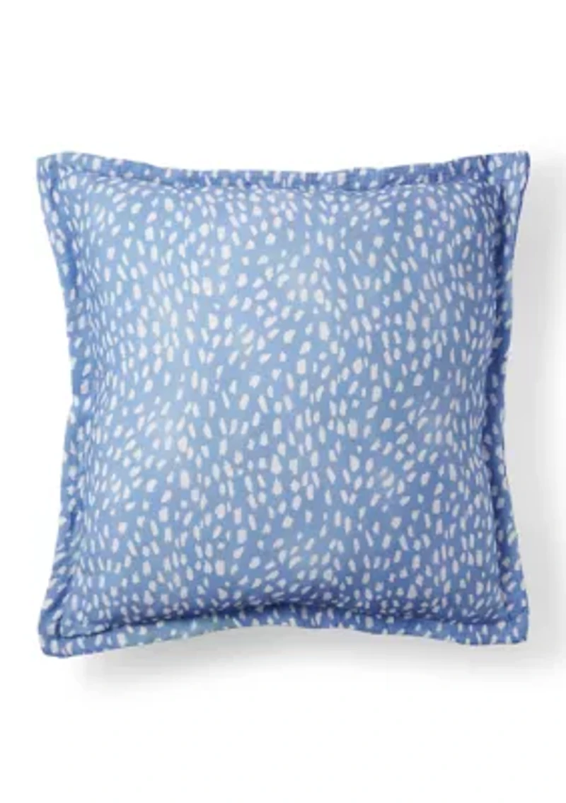 Dot Print Euro Pillow