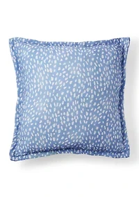 Dot Print Euro Pillow