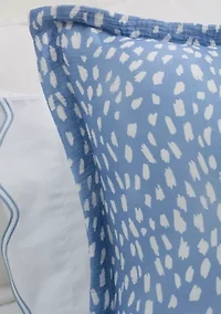 Dot Print Euro Pillow