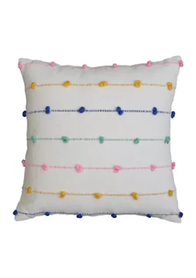 Poppy Woven Pillow