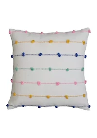 Poppy Woven Pillow