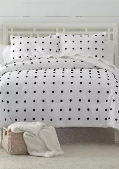 Pom 3 Piece Comforter Set