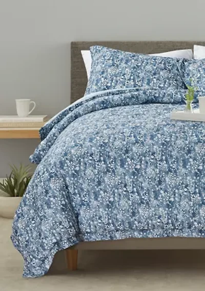 Victoria Floral Comforter Set