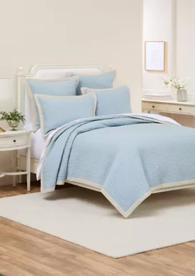 Solid Stitch Quilted Set