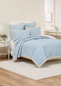 Solid Stitch Quilted Set