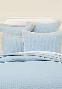 Solid Stitch Quilted Set