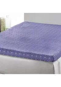 4 Inch Supreme Memory Foam Mattress Topper with Medium Firm Support