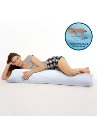  Perfect Size Cool Gel Memory Foam Body Pillow