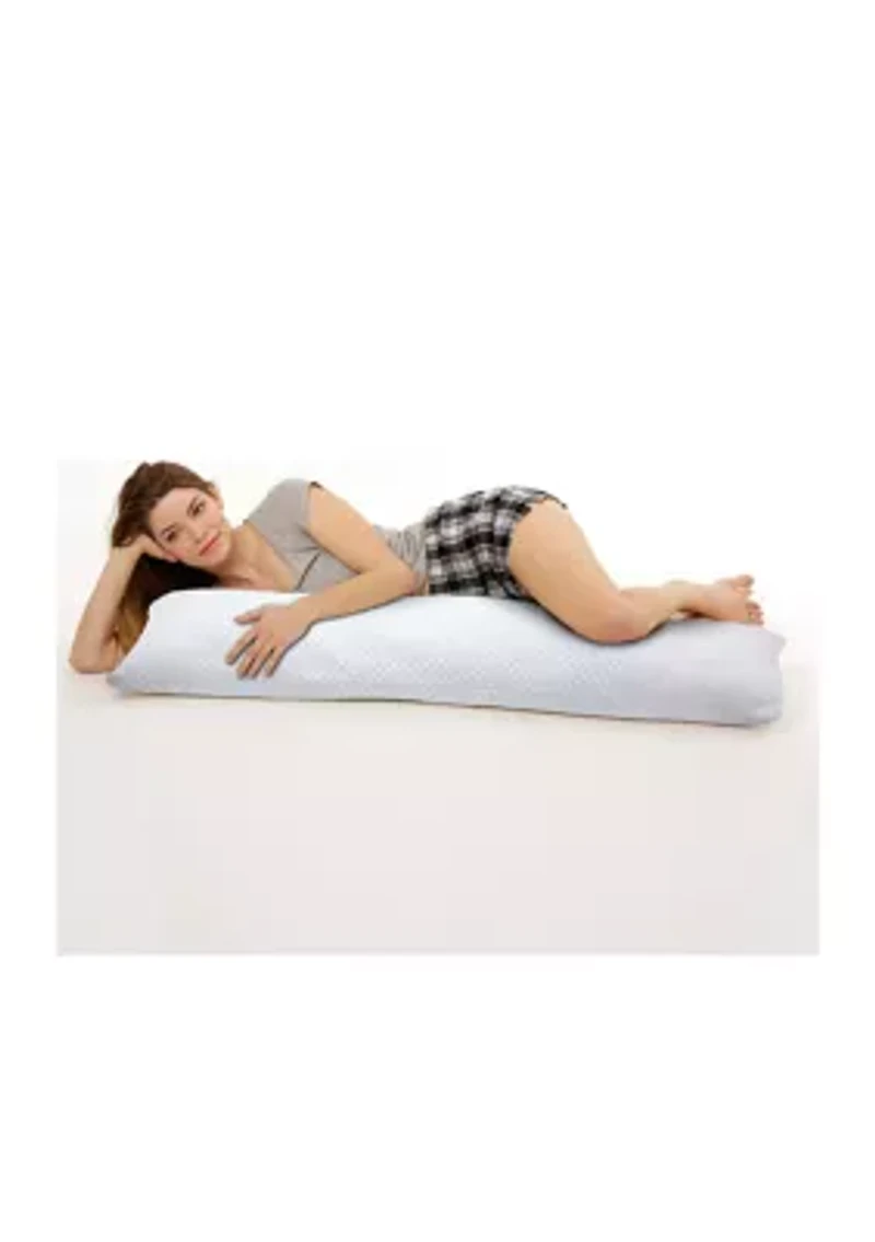  Perfect Size Cool Gel Memory Foam Body Pillow