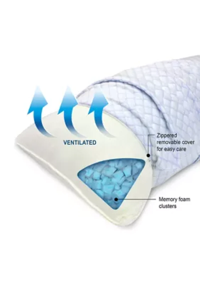  Perfect Size Cool Gel Memory Foam Body Pillow