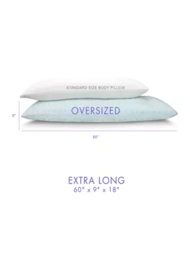 Big and Soft Overfilled Extra Long Memory Foam Body