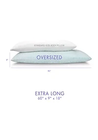 Big and Soft Overfilled Extra Long Memory Foam Body