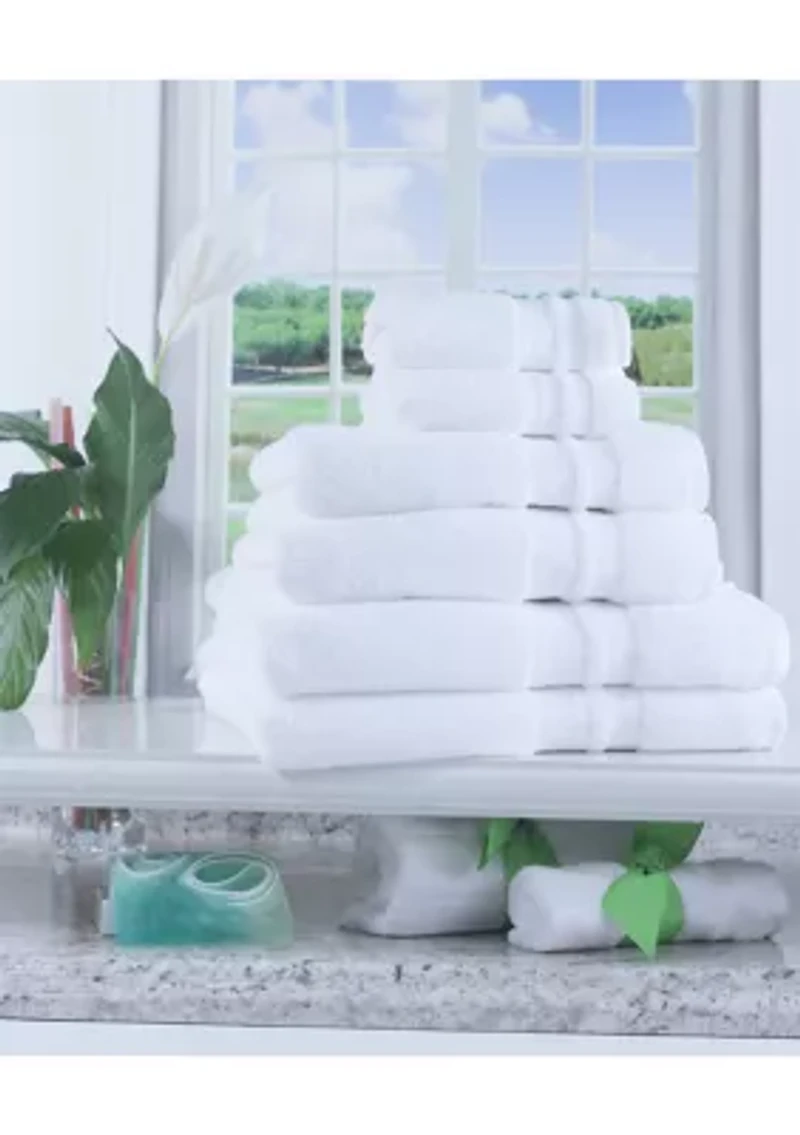 Hotel 6 Piece Bath Towel Set