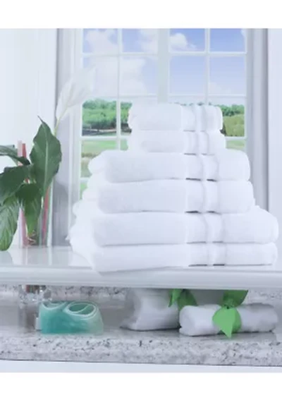 Hotel 6 Piece Bath Towel Set