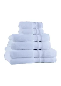 Hotel 6 Piece Bath Towel Set