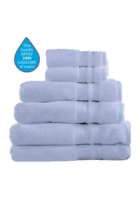 Hotel 6 Piece Bath Towel Set