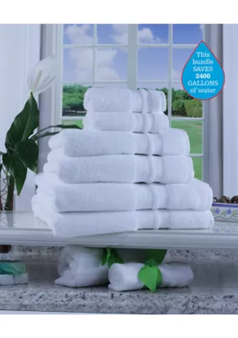 Hotel 6 Piece Bath Towel Set