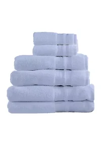 Hotel 6 Piece Bath Towel Set